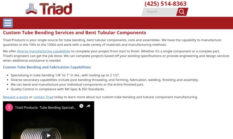 Triad Products Corporation
