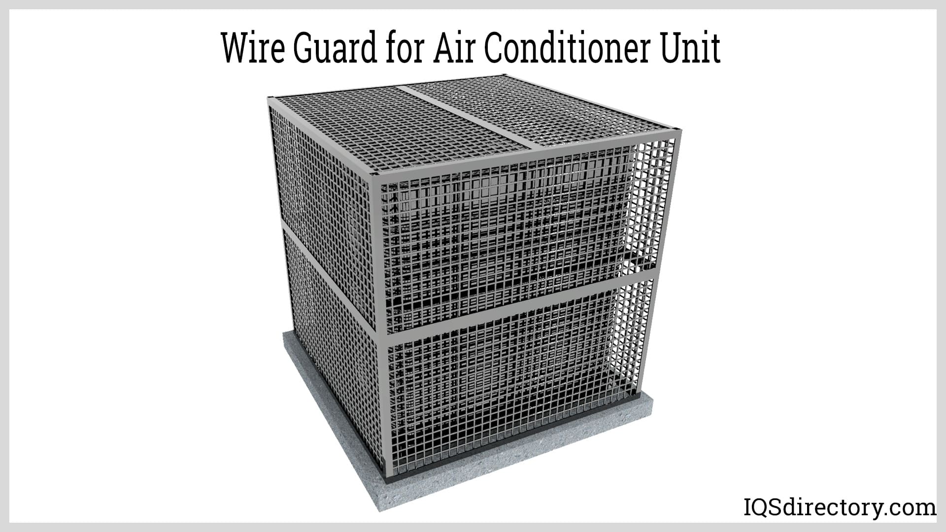 Wire Guard for Air Conditioner Unit